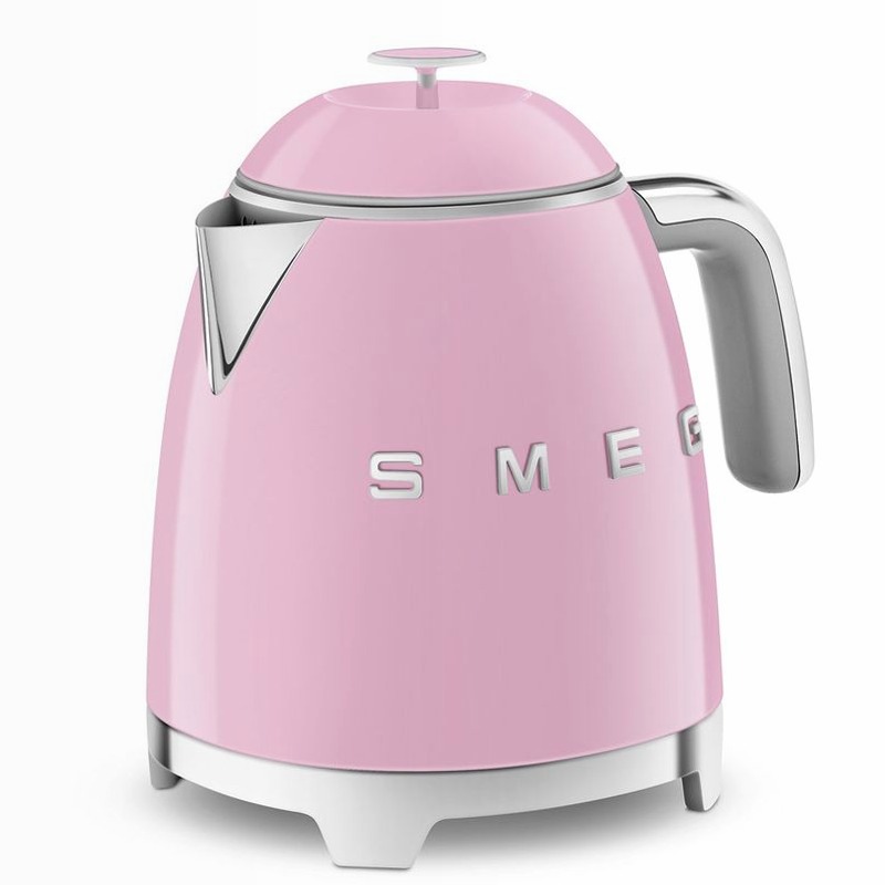 Bollitore elettrico Rosa Estetica 50's Style Oro