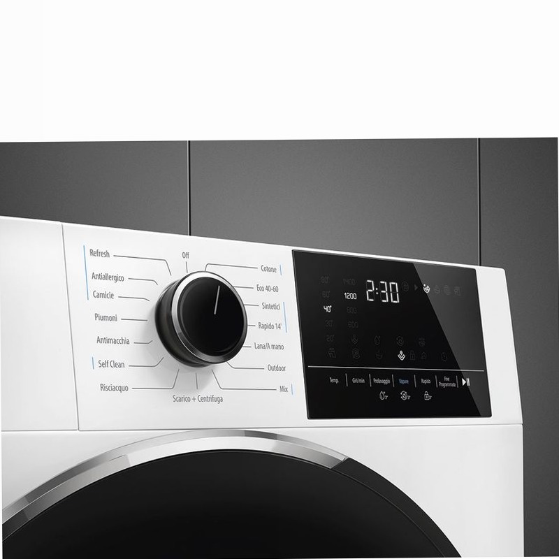Lavatrice Libera Installazione 9 kg Smeg WNP94SEA1 600rpm 9kg Bianco