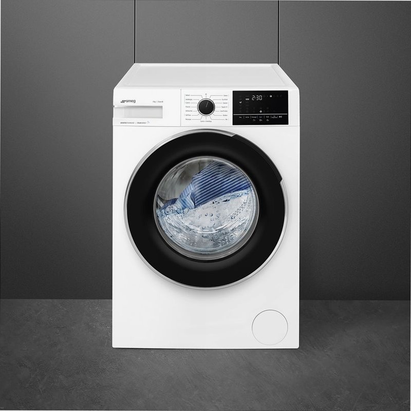 Lavatrice Libera Installazione Smeg WNP84SEA1 600rpm 8kg Bianco