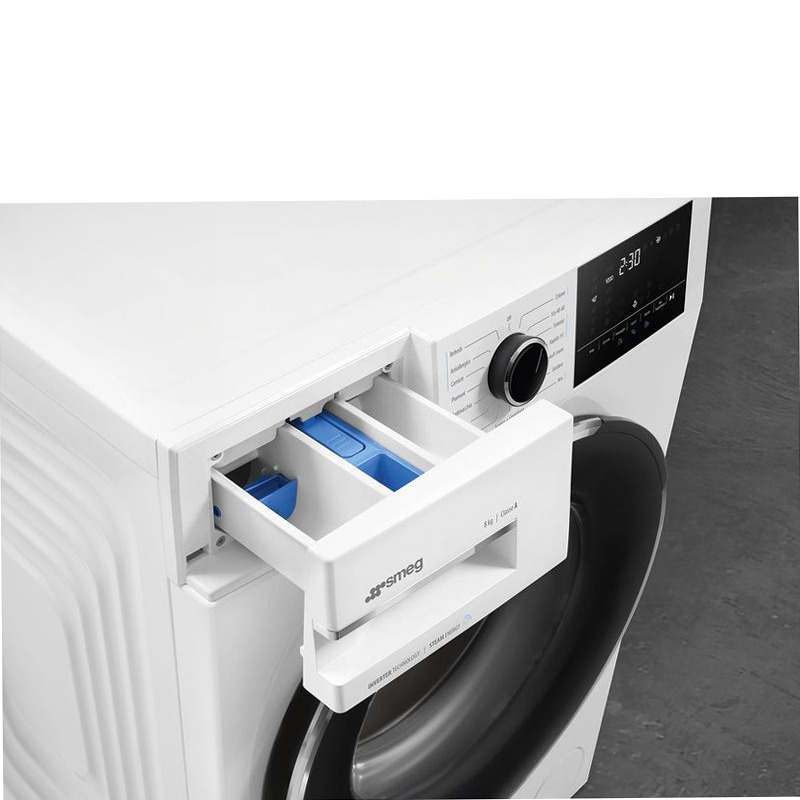Lavatrice Libera Installazione Smeg WNP84SEA1 600rpm 8kg Bianco