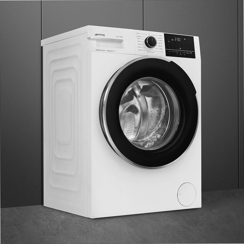 Lavatrice Libera Installazione Smeg WNP84SEA1 600rpm 8kg Bianco