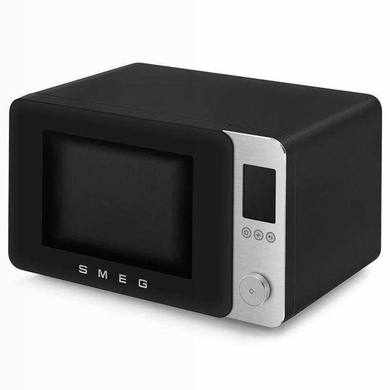 Forno a microonde combinato | Nero Libera installazione, finitura opaca Estetica Collezione 27