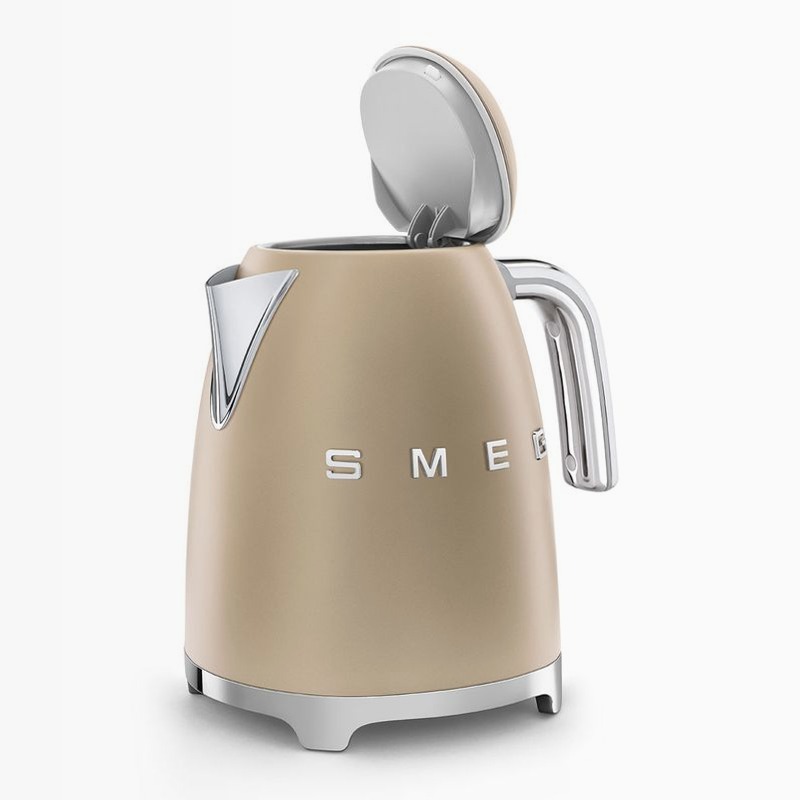 Bollitore elettrico Champagne Estetica 50's Style Grigio