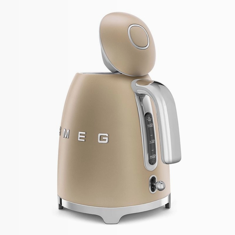 Bollitore elettrico Champagne Estetica 50's Style Grigio