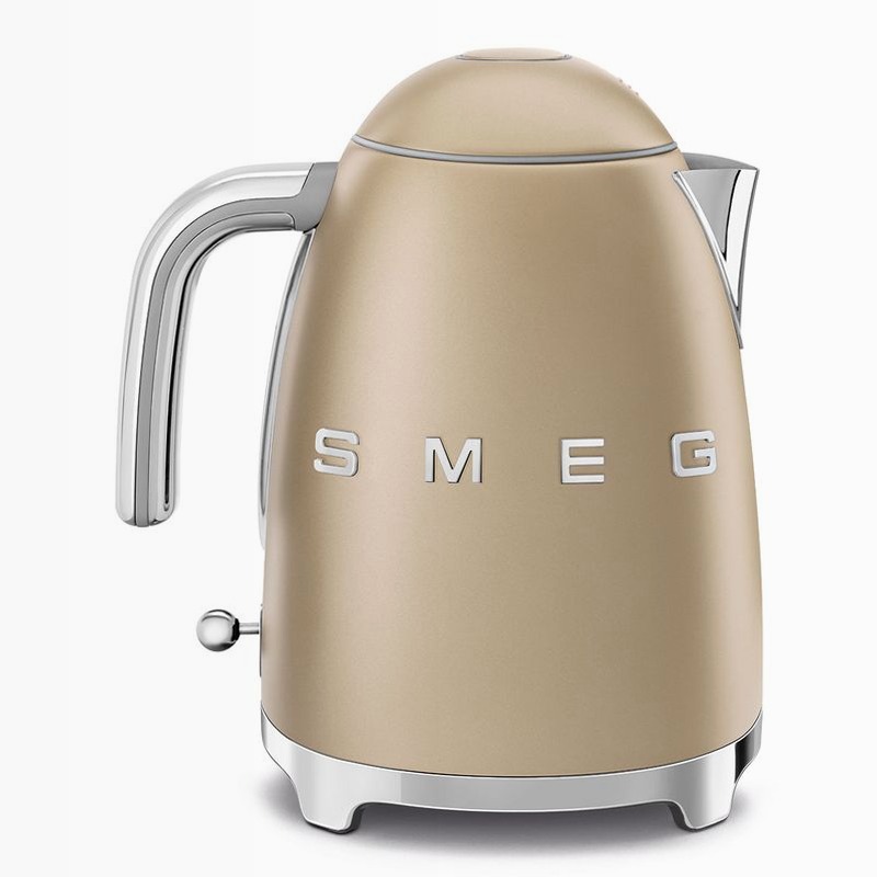 Bollitore elettrico Champagne Estetica 50's Style Grigio