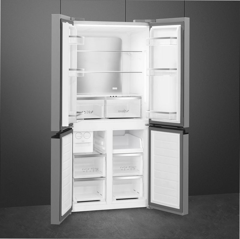 Frigorifero Libera Installazione 4 Porte Estetica Universale Nero D