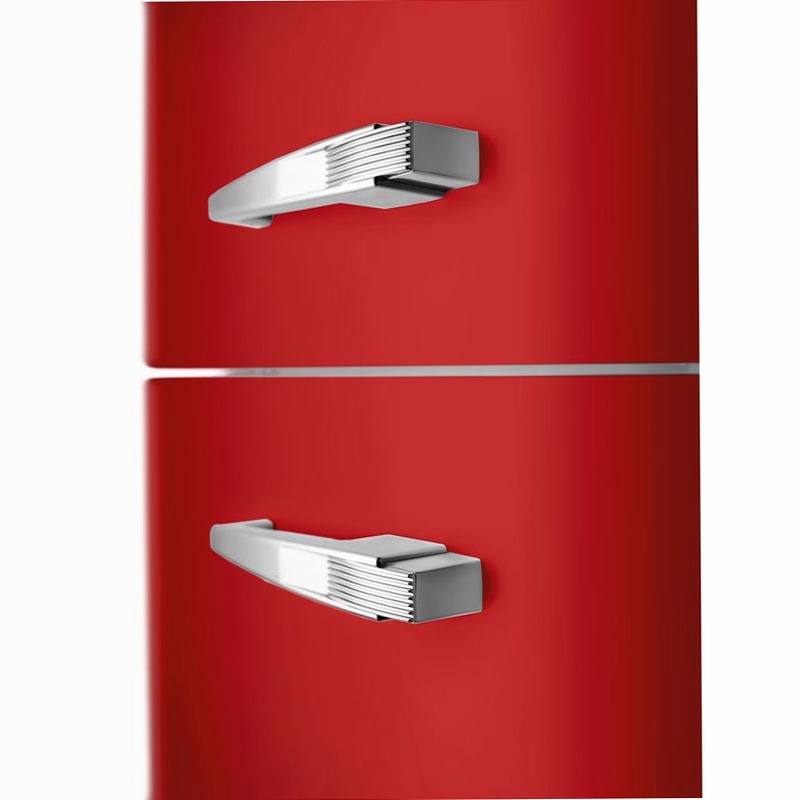 Frigorifero Rosso Combinato 50's Style C Libera