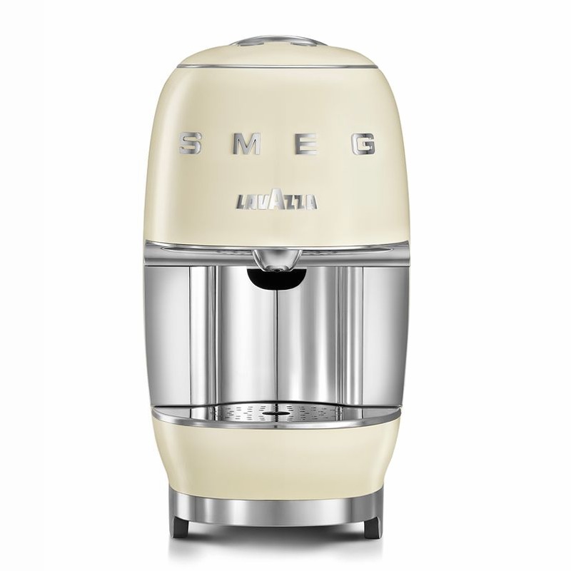 Macchina da caffè in capsule, Panna Lavazza A Modo Mio Smeg Estetica 50's Style Avorio