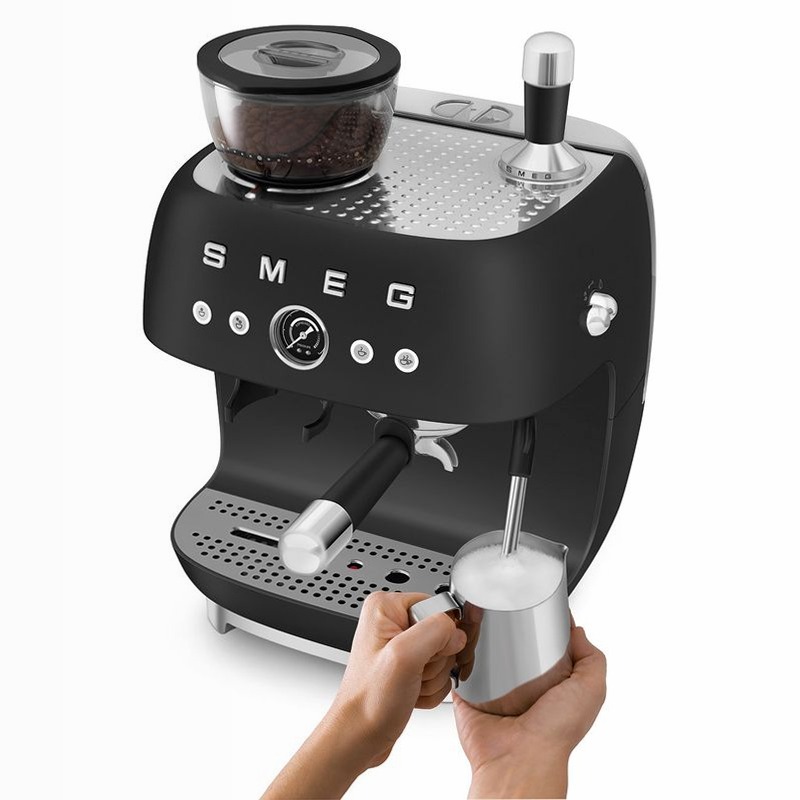 Macchina per caffè espresso manuale Smeg EGF03BLMEU Nero 2.4lt 15bar