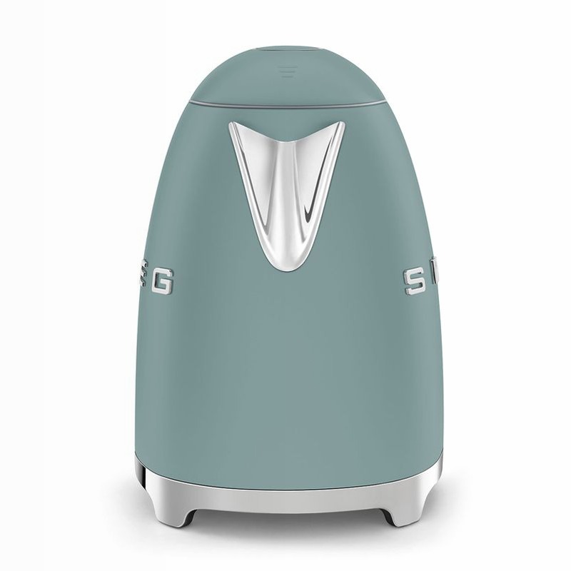 Bollitore elettrico Verde smeraldo Estetica 50's Style Grigio