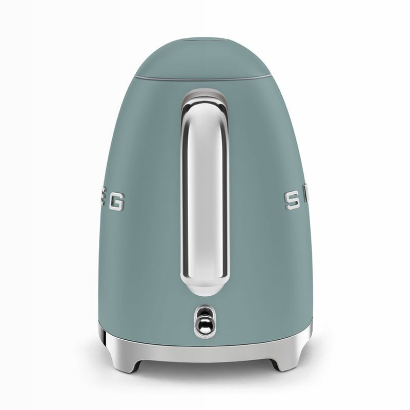 Bollitore elettrico Verde smeraldo Estetica 50's Style Grigio