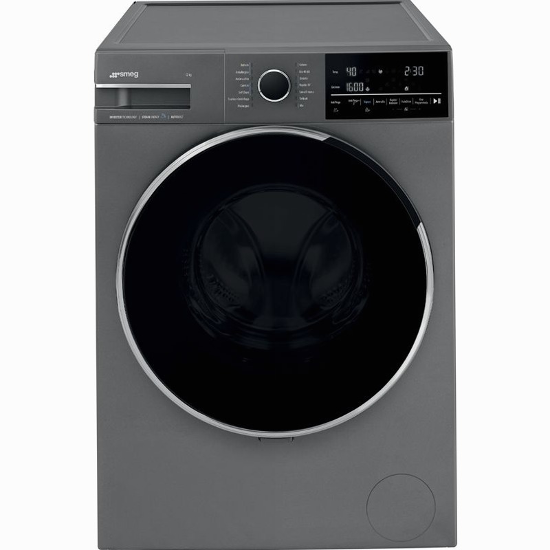 Lavatrice Libera Installazione 12 kg Smeg WNG24SLAA10 1400rpm 12kg Grigio