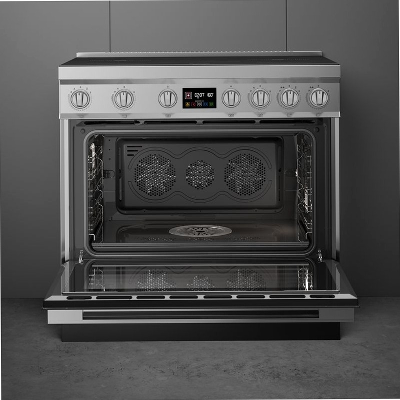 Cucina con piano cottura Induzione 90x60 cm Estetica Portofino