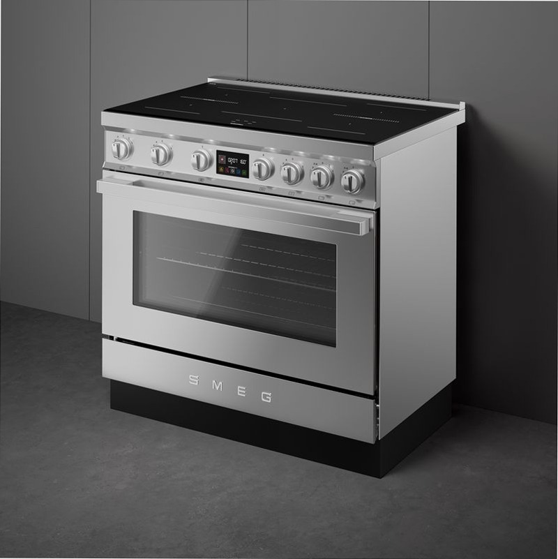 Cucina con piano cottura Induzione 90x60 cm Estetica Portofino