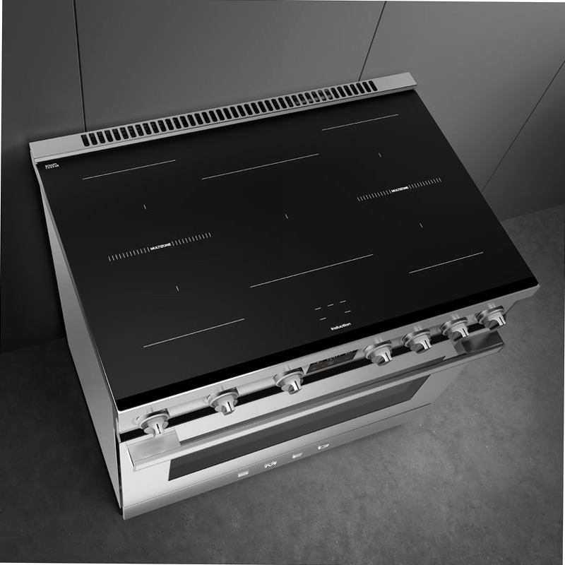 Cucina con piano cottura Induzione 90x60 cm Estetica Portofino