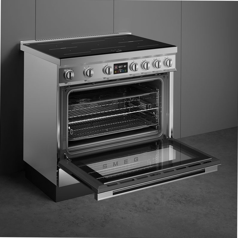Cucina con piano cottura Induzione 90x60 cm Estetica Portofino