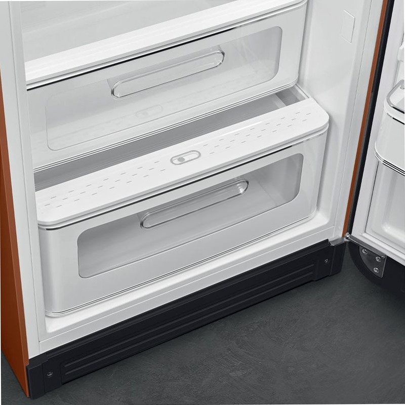 Frigorifero Amber Clay Smeg - Stile 50's con Prestazioni Premium Cromo C Libera