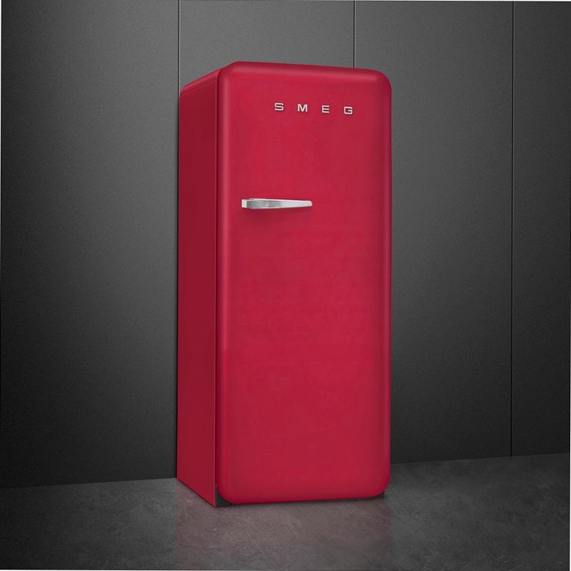 Frigorifero Rosso Rubino Smeg - Stile 50's Cromo C Libera