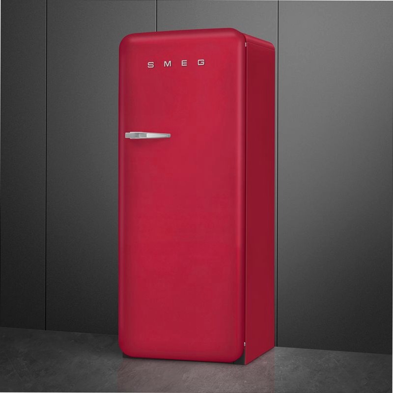Frigorifero Rosso Rubino Smeg - Stile 50's Cromo C Libera