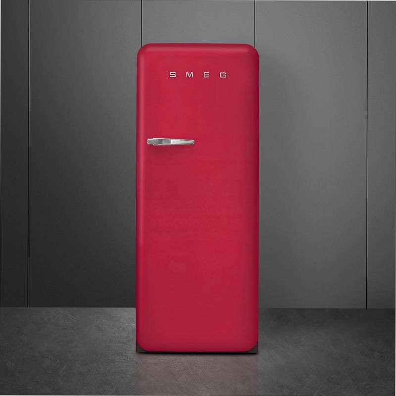 Frigorifero Rosso Rubino Smeg - Stile 50's Cromo C Libera