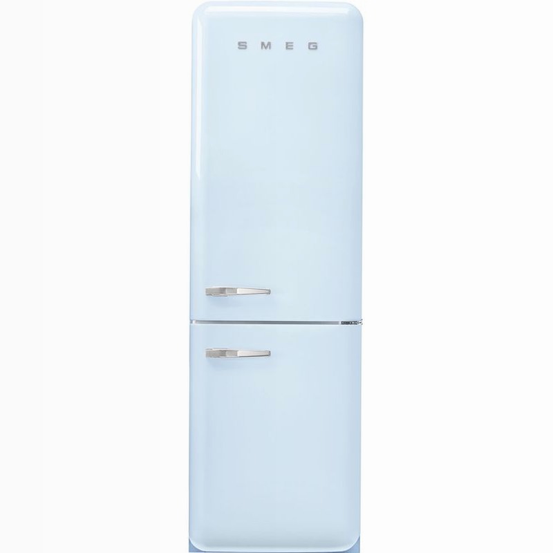 Frigorifero Azzurro Combinato, Stile 50's C Libera