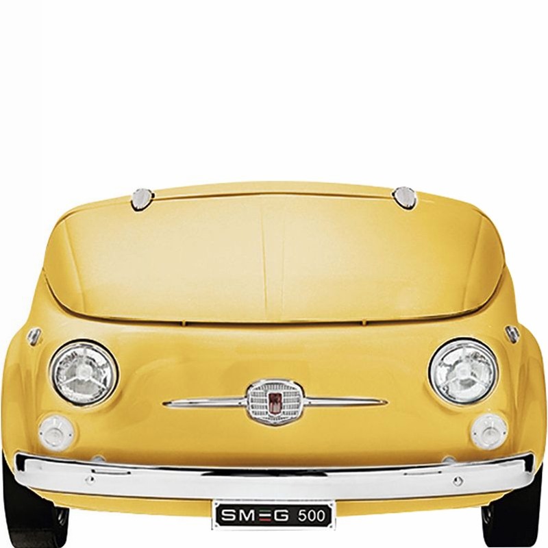 Frigorifero Smeg500 Giallo Monoporta Libera