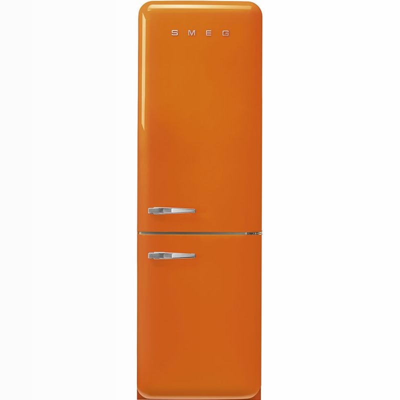 Frigorifero Arancione Combinato 50's Style C Libera
