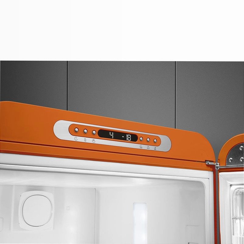Frigorifero Arancione Combinato 50's Style C Libera