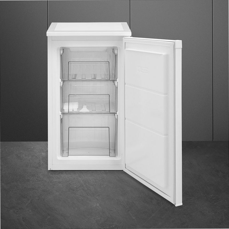 Congelatore Sotto-Tavolo Posa Libera Smeg Bianco