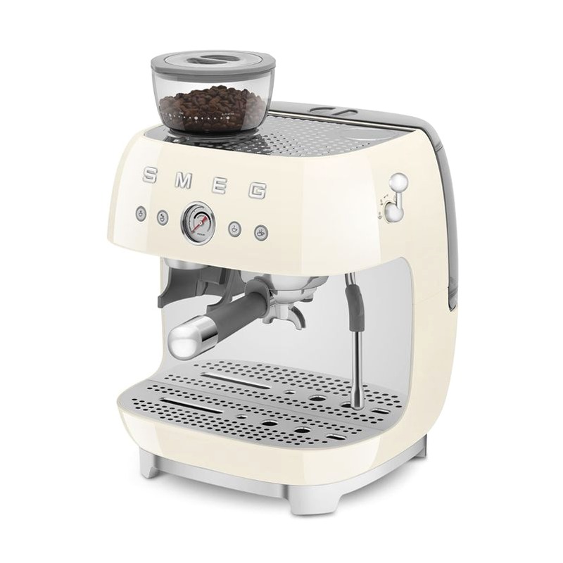 Macchina da Caffè Espresso Manuale 50's Style Avorio 2.4lt 15bar