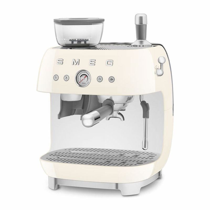 Macchina da Caffè Espresso Manuale 50's Style Avorio 2.4lt 15bar