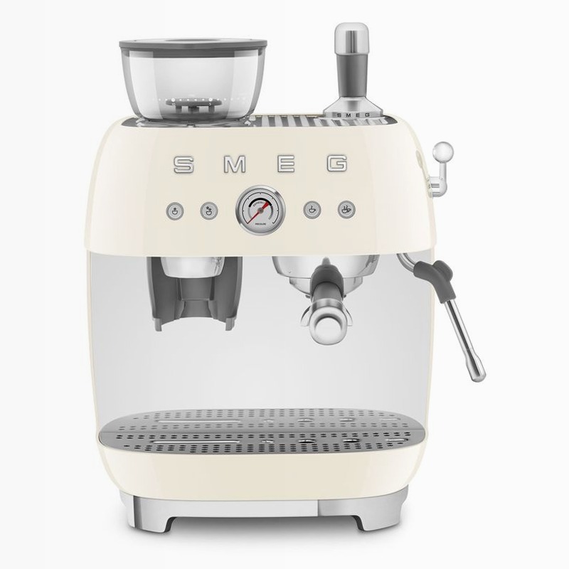 Macchina da Caffè Espresso Manuale 50's Style Avorio 2.4lt 15bar