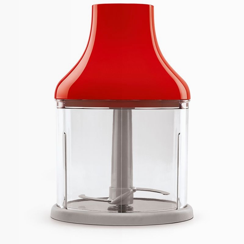 Frullatore a immersione Rosso con accessori inclusi