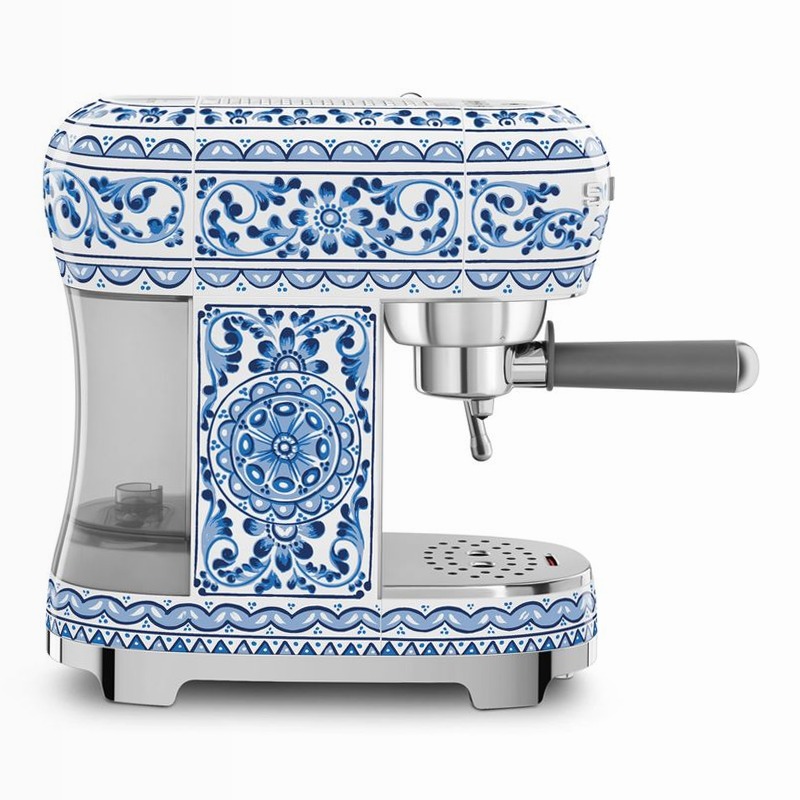 Macchina da caffè espresso manuale Blu Mediterraneo Smeg & Dolce&Gabbana 1.1lt 15bar
