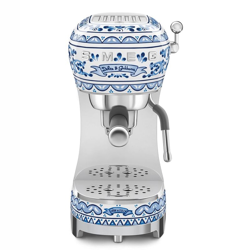 Macchina da caffè espresso manuale Blu Mediterraneo Smeg & Dolce&Gabbana 1.1lt 15bar