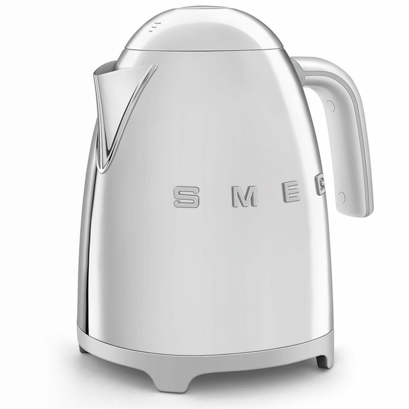 Bollitore elettrico Acciaio Estetica 50's Style Grigio