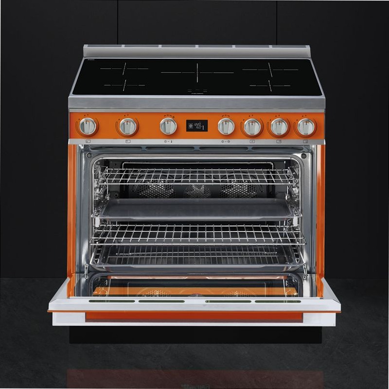 Cucina Portofino Smeg - Induzione 90x60 cm