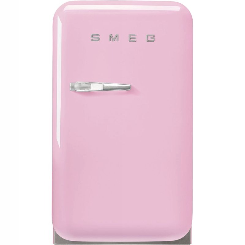 Frigorifero Minibar Rosa 50's Style Cromo D Libera