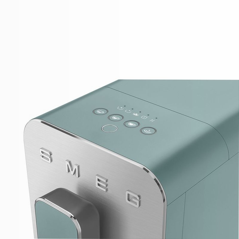 Macchina da caffè automatica con lancia vapore Verde smeraldo 1.4lt 19bar