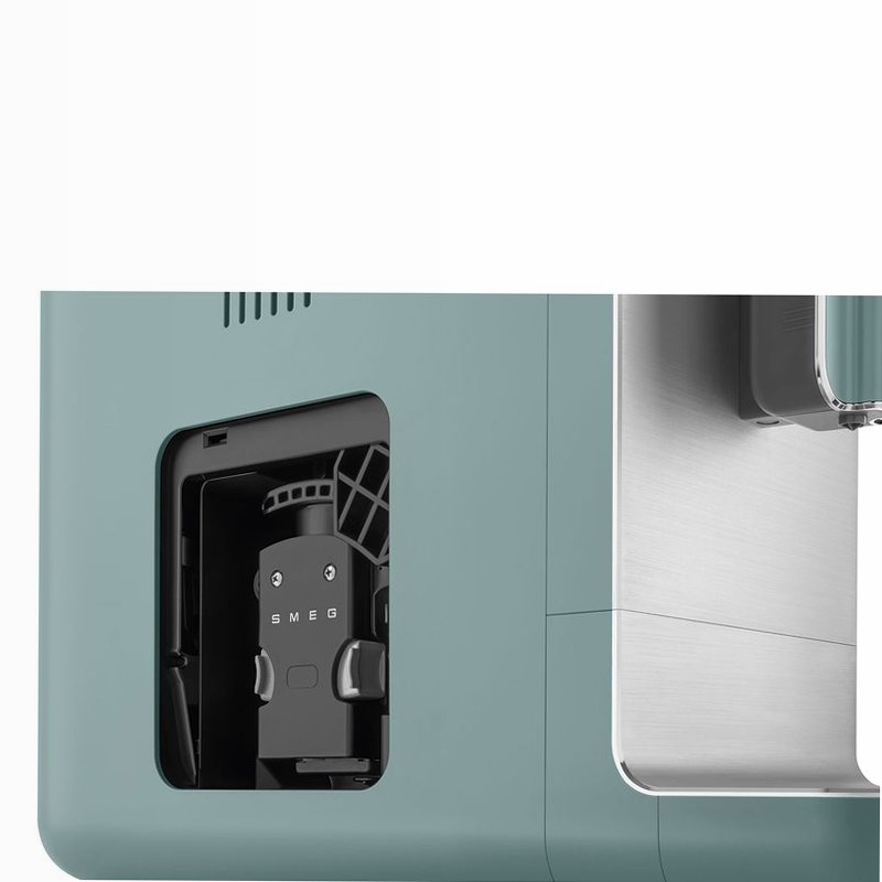Macchina da caffè automatica con lancia vapore Verde smeraldo 1.4lt 19bar