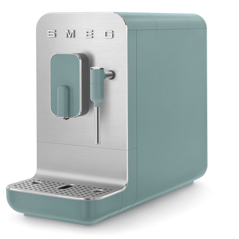 Macchina da caffè automatica con lancia vapore Verde smeraldo 1.4lt 19bar