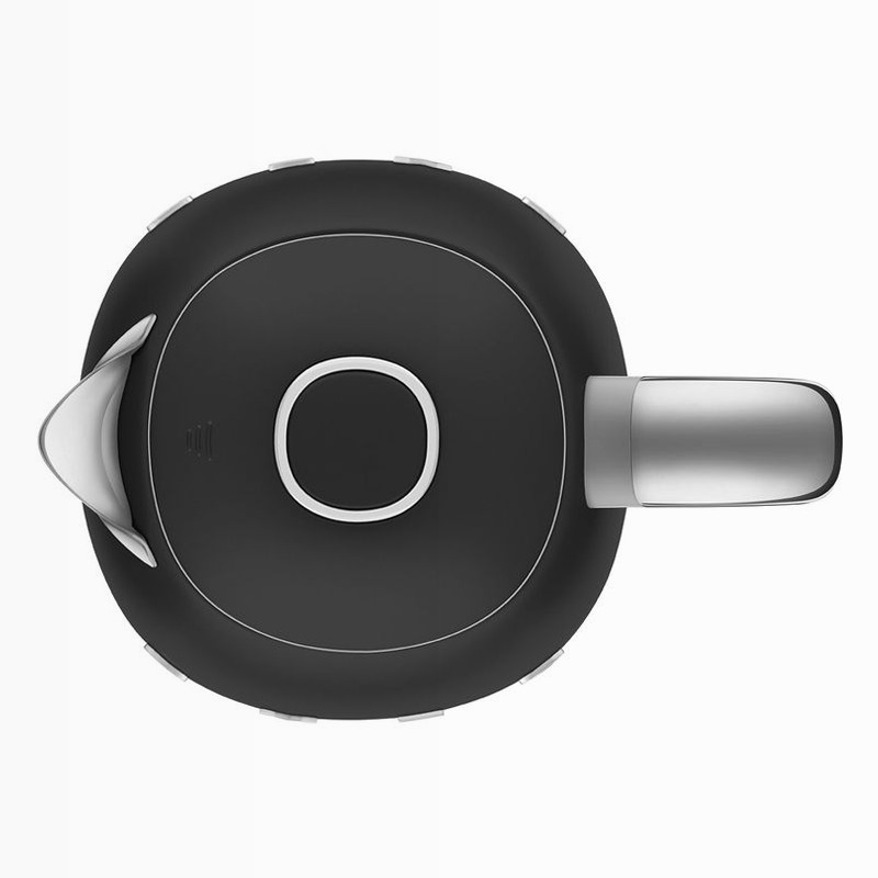 Bollitore elettrico Nero Estetica 50's Style Grigio
