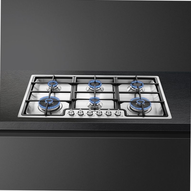 Piano di cottura a gas 90 cm Estetica Classica C