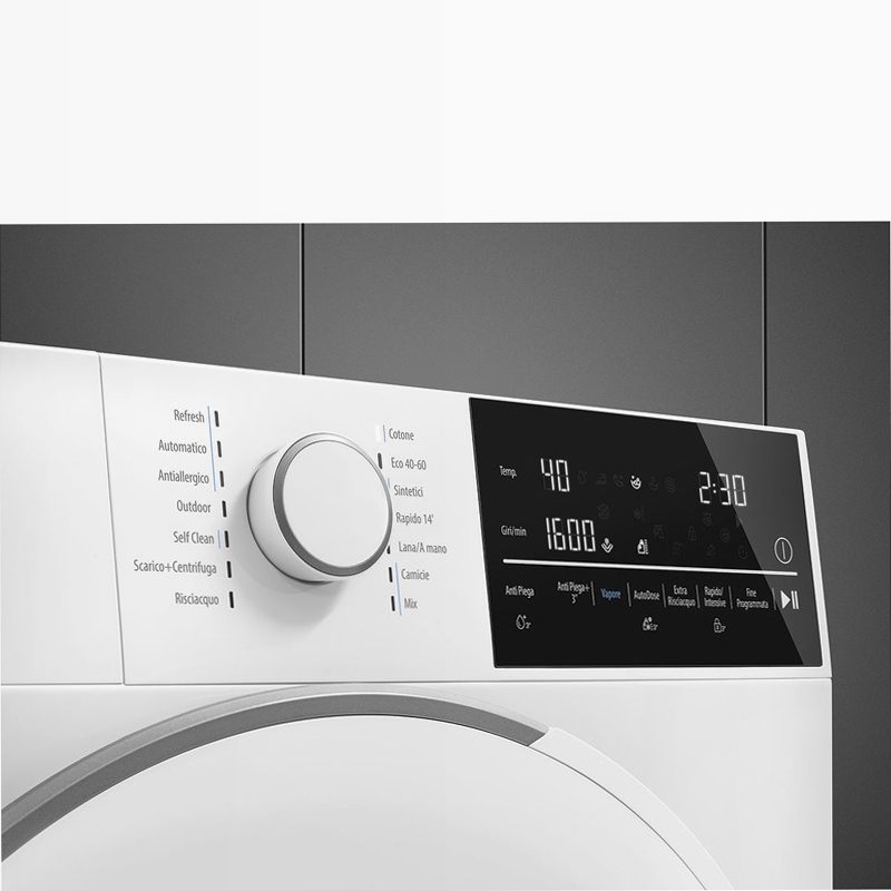 Lavatrice Libera Installazione 8 kg Smeg 8kg