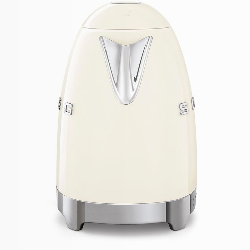 Bollitore Panna a Temperatura Variabile Estetica 50's Style Avorio
