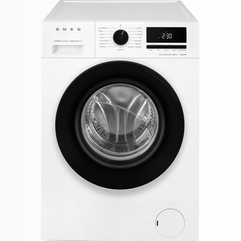 Lavatrice Libera Installazione 9 kg Smeg W3094A10 400rpm 9kg Bianco