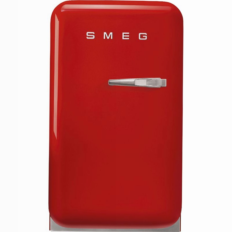Frigorifero Minibar Rosso Smeg Cromo C Libera