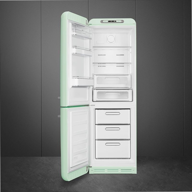 Frigorifero Verde pastello Combinato, Libera installazione 50's Style C