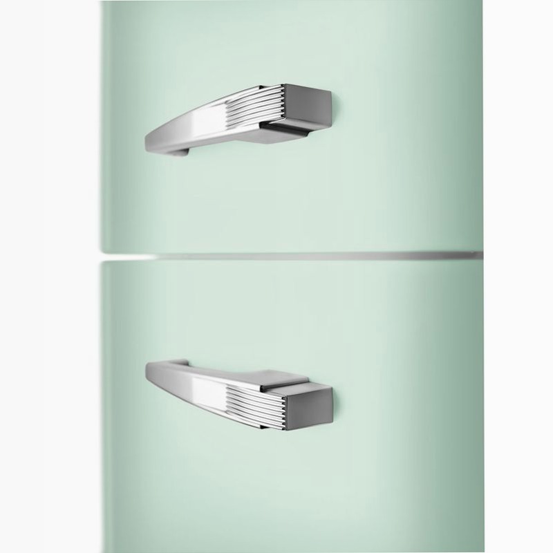 Frigorifero Verde pastello Combinato, Libera installazione 50's Style C