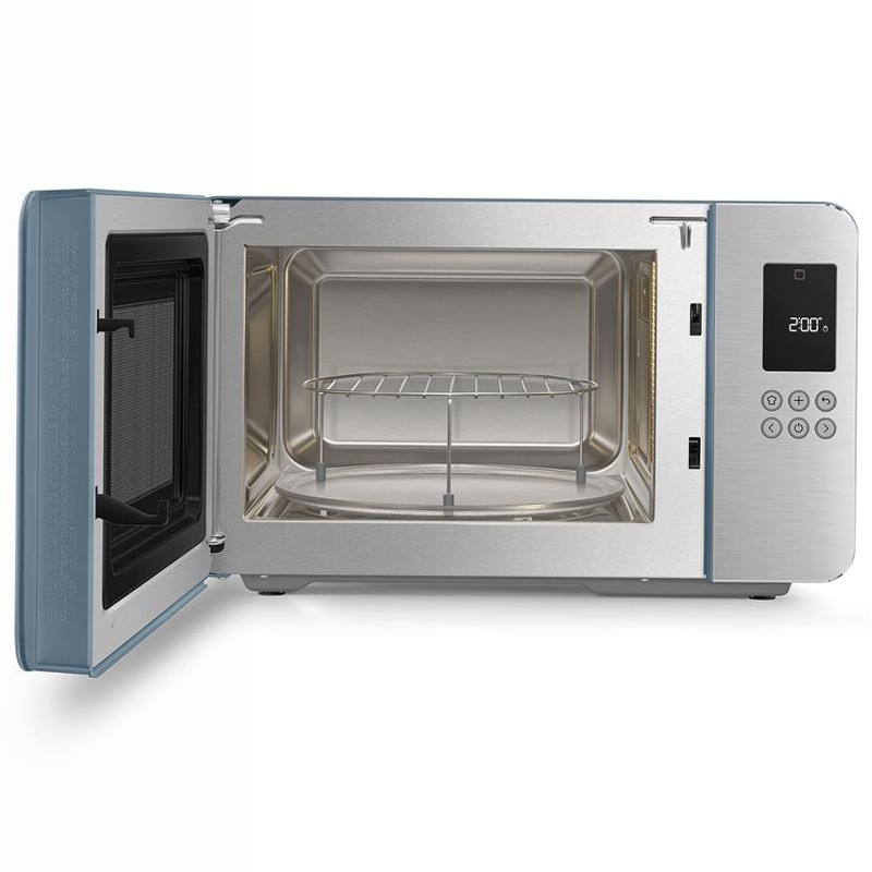 Forno a microonde con grill | Storm Blue Libera installazione, finitura opaca Estetica Collezione Grigio 29